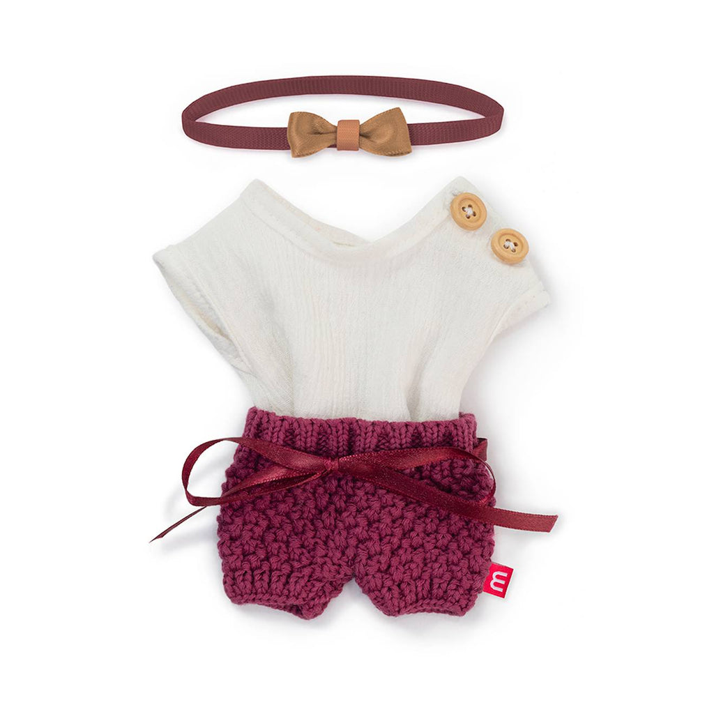 Ensemble dune 21 cm rouge