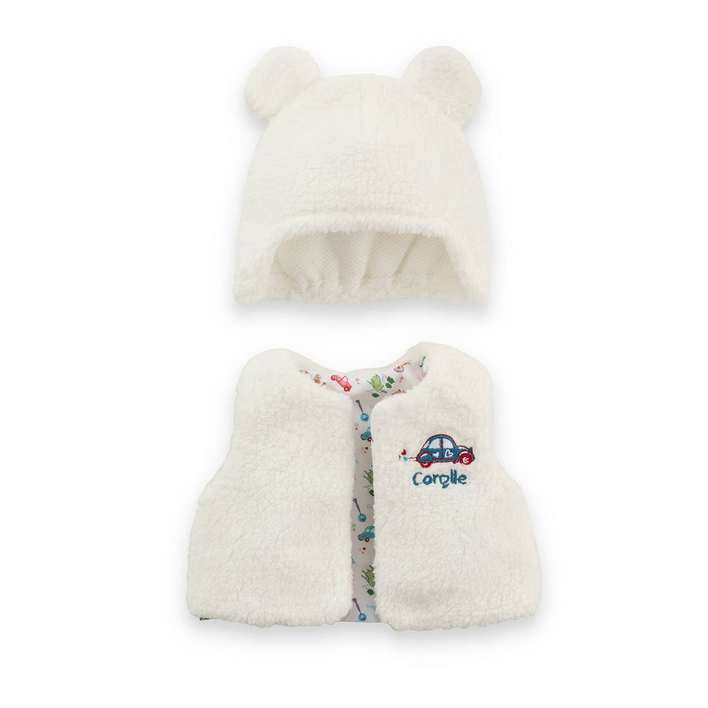 Ensemble hiver week-end à paris pour poupon 36 cm multicolore
