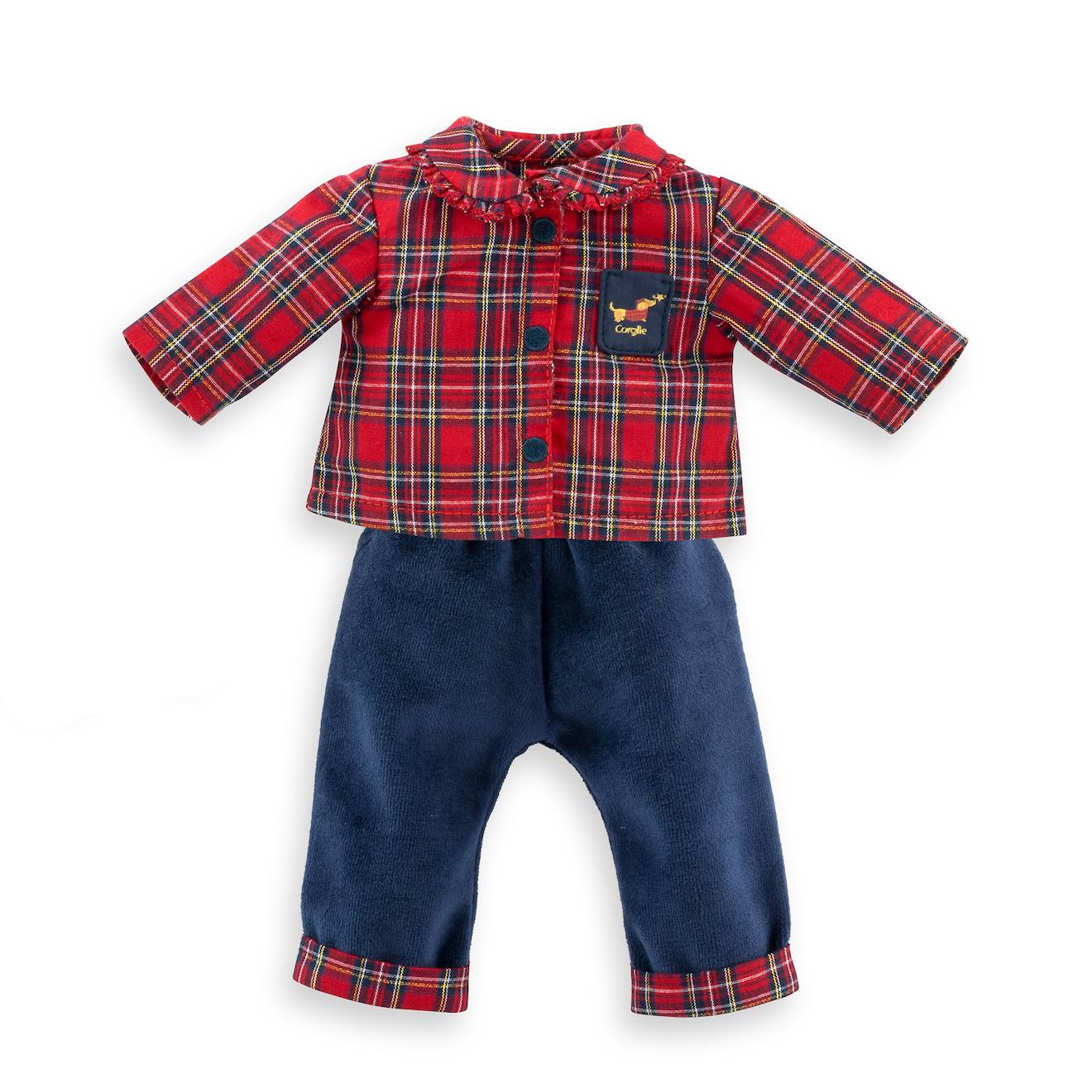 Ensemble homewear 2 pièces Corolle en fêtes pour poupée ma Corolle multicolore