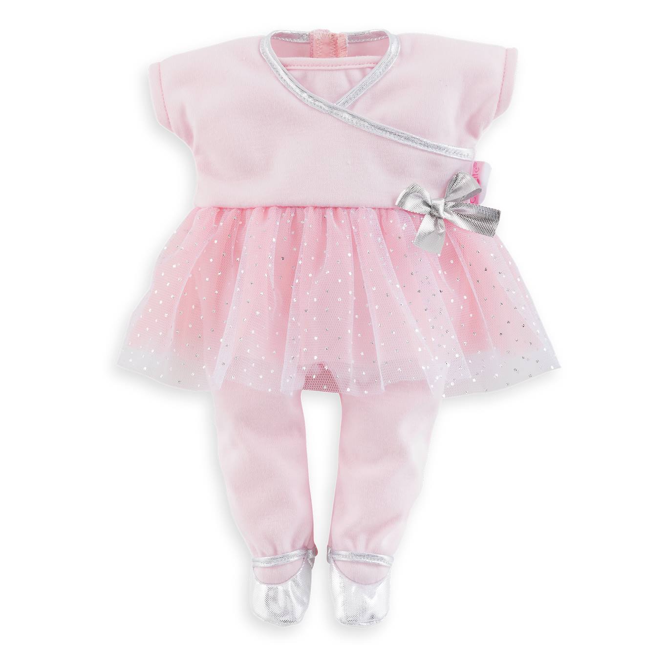 Ensemble sport danse pour poupon 36 cm multicolore