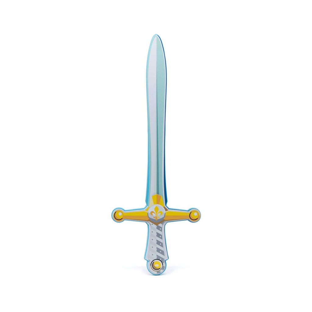Epée fleur de lys bleu