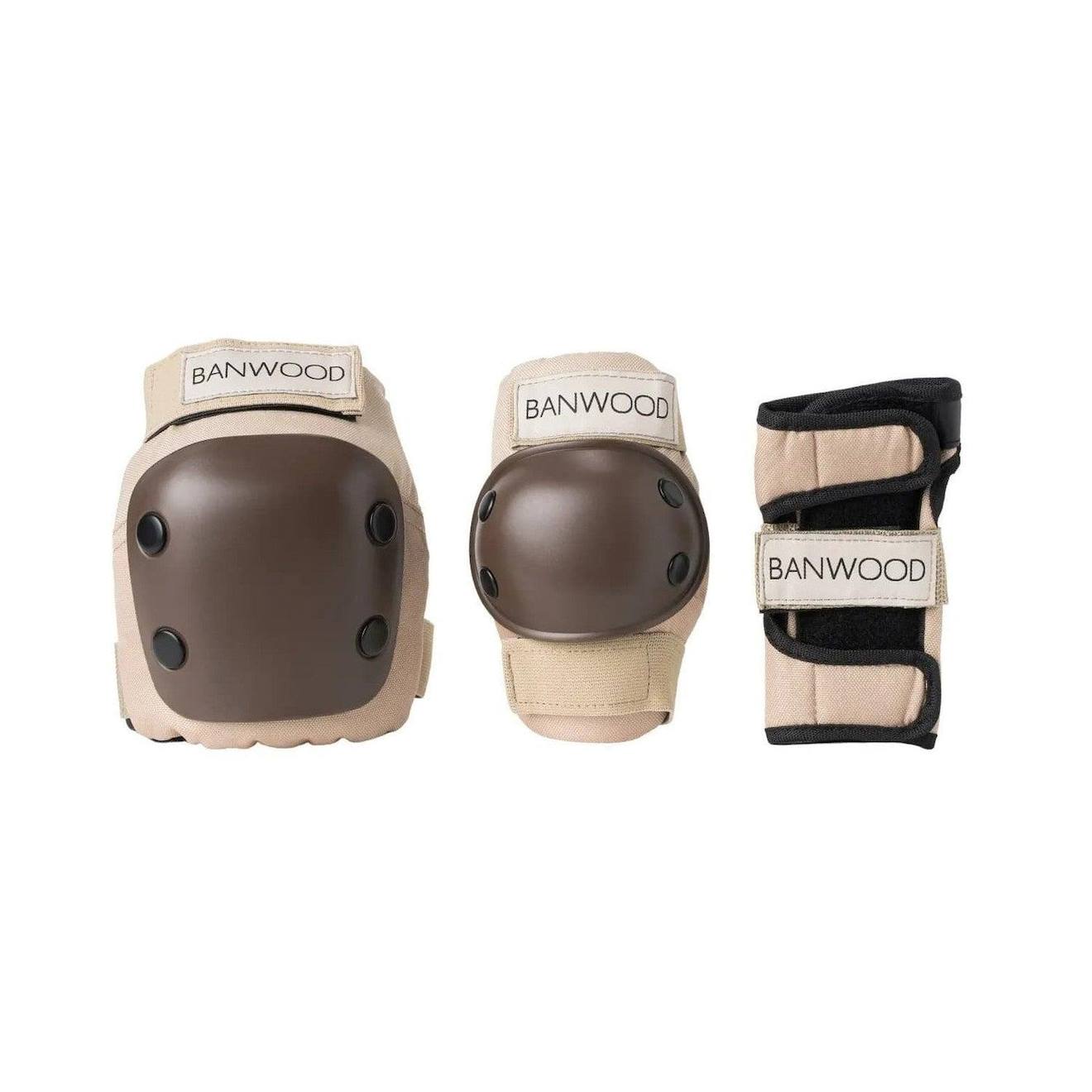 Équipement de protection en tissu nylon pour enfants de 3 ans et plus beige