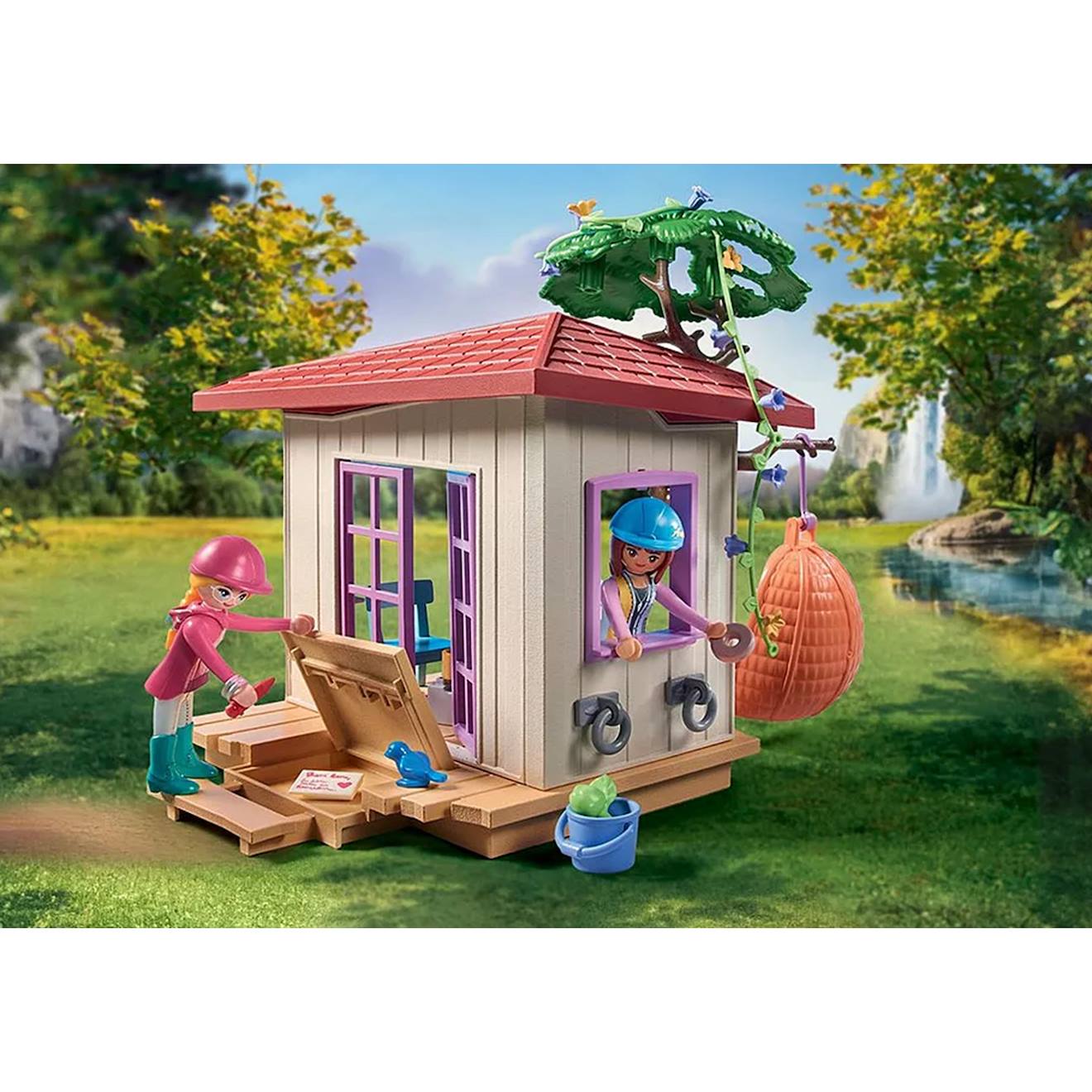 Espace détente avec cavalières 71638 multicolore