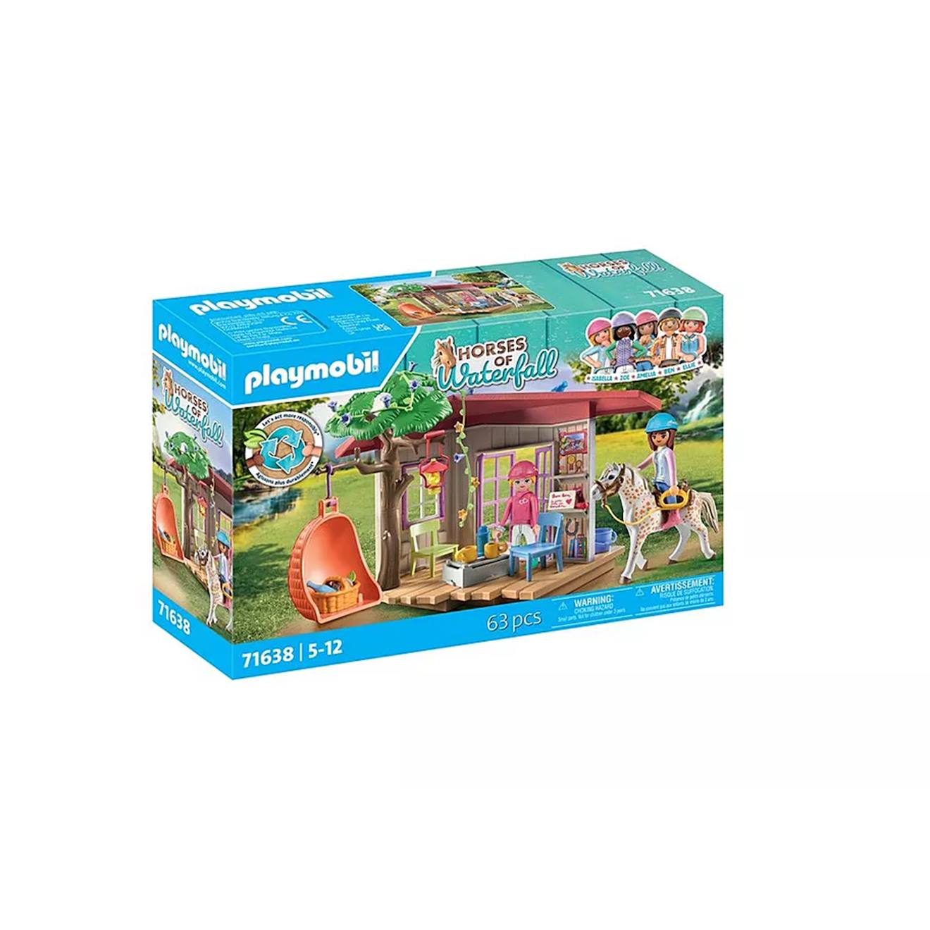 Espace détente avec cavalières 71638 multicolore