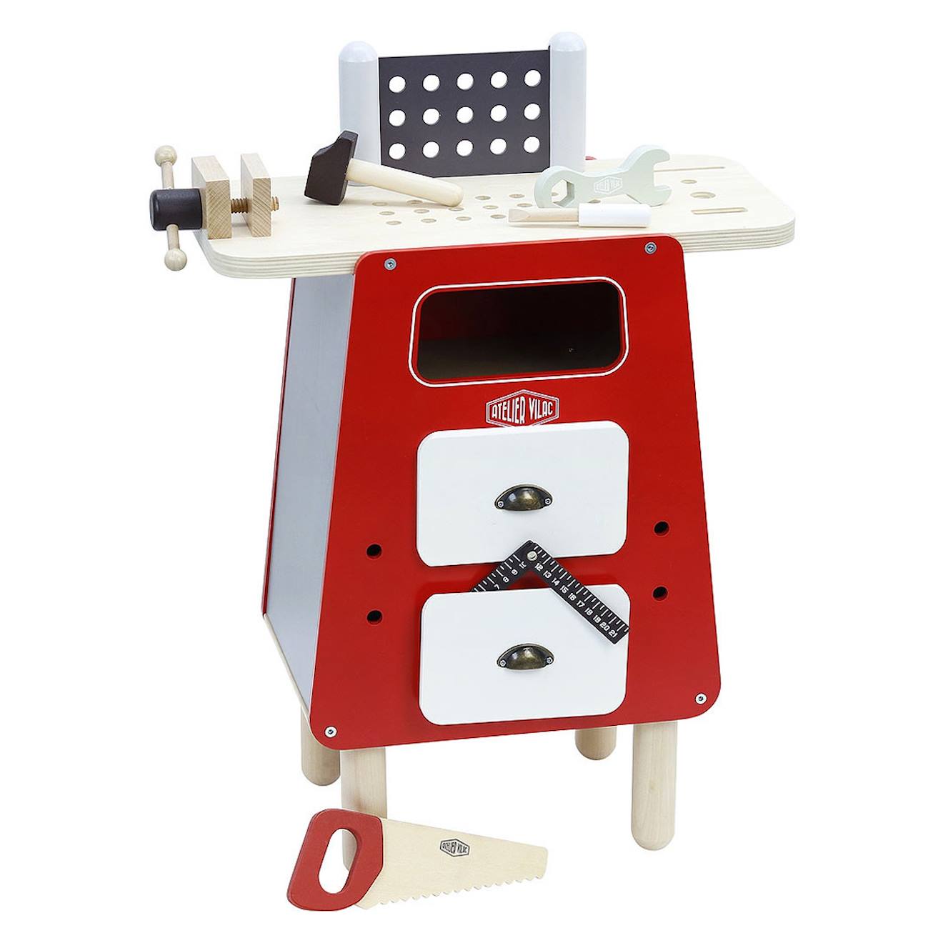 Établi atelier Vilac rouge