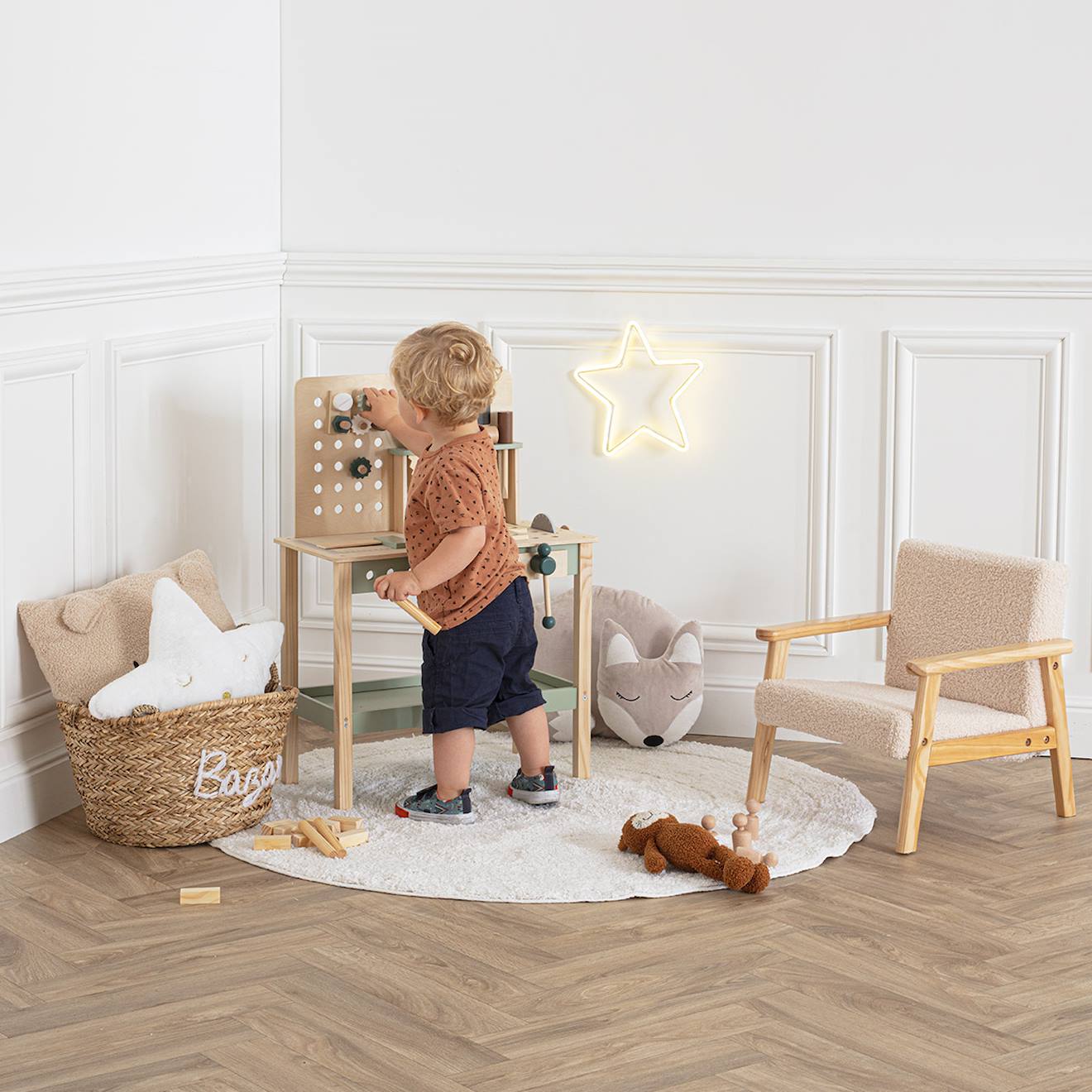 Établi bricolage enfant - boby multicolore