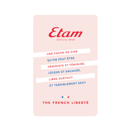 E-carte cadeau Etam