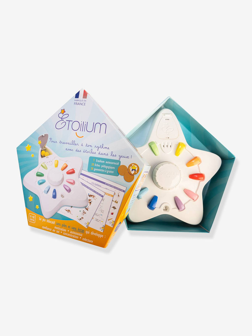 Etoilium jeu éducatif enfant multicolore