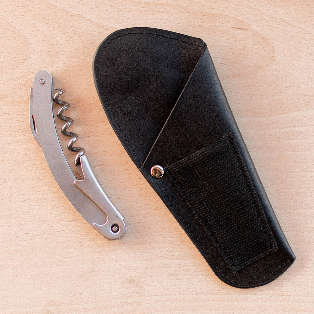 Étui en Cuir pour Couteau ou Sommelier - Tire-Bouchon Original