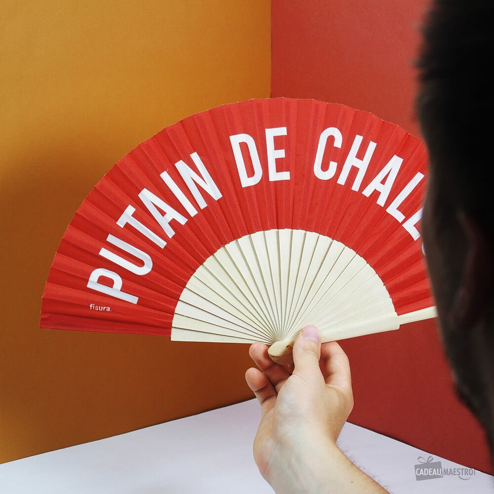 Éventail "Putain de Chaleur" - Mode Fisura