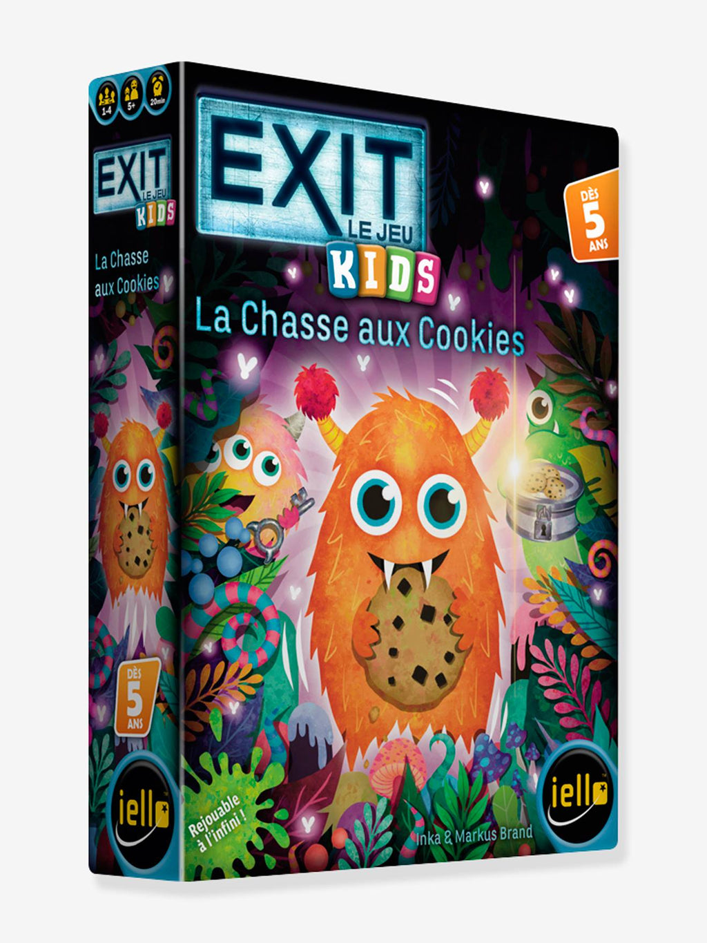 Exit kids : la chasse aux cookies iello violet