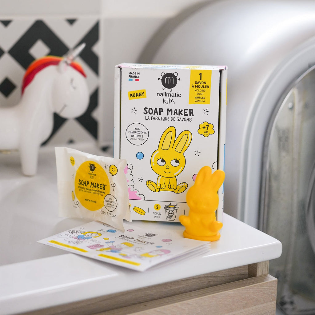 Kit créatif savon lapin mignon à fabriquer soi-même