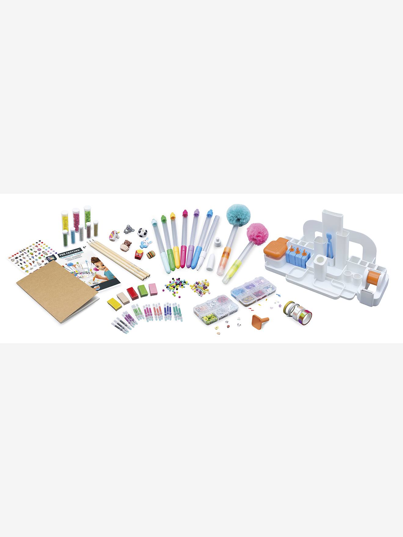 Fabrique à stylos blanc