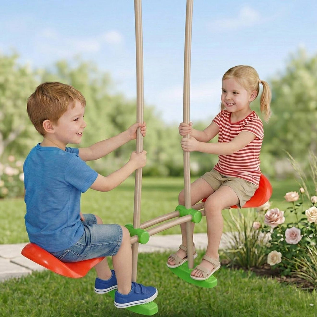 Face à face pour portique balançoire 2,30 m pour enfants orange