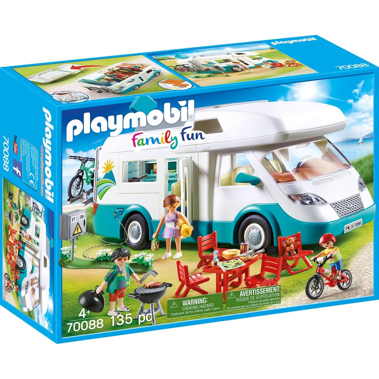 Family fun - famille et camping-car 70088 multicolore