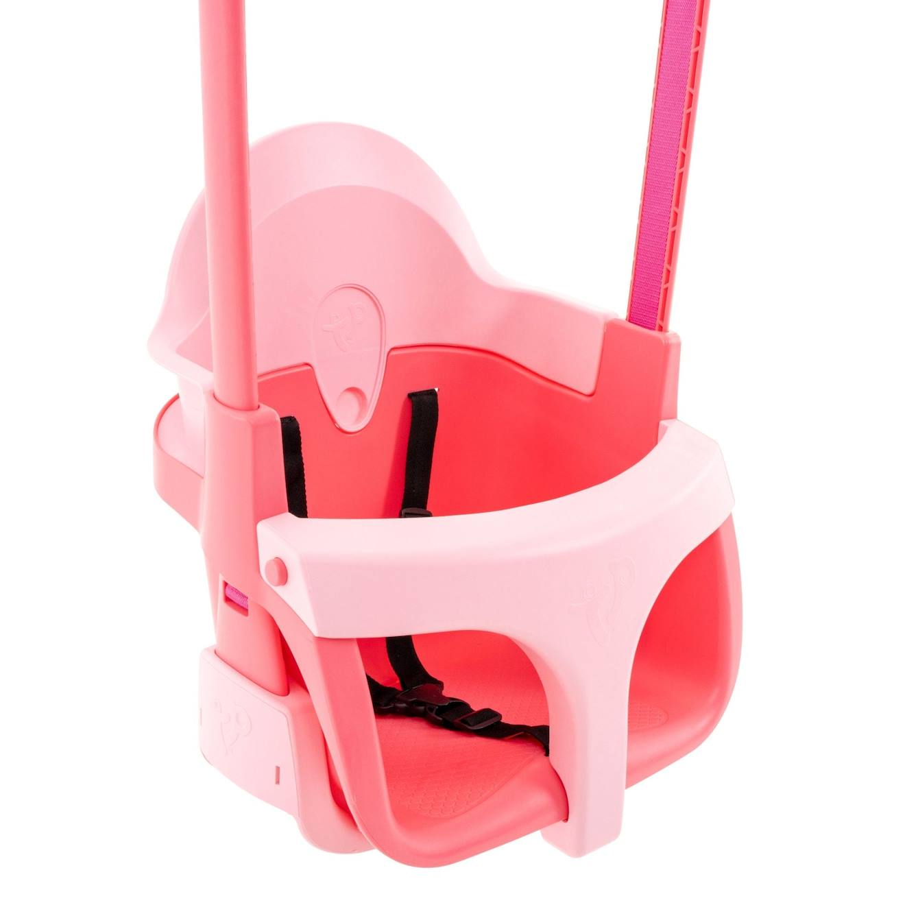 Fauteuil bébé évolutif 4 en 1 quadpod plastique h190-250cm rose