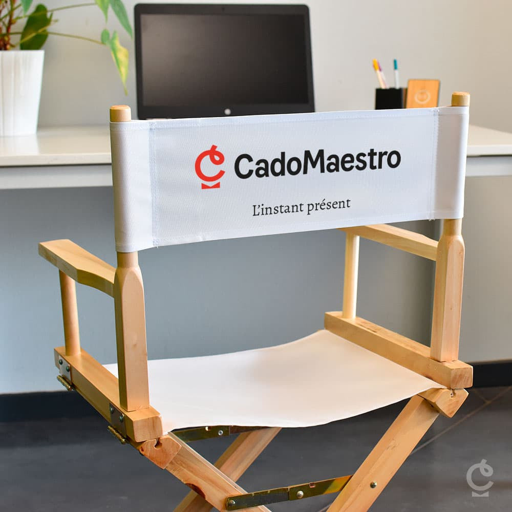 Fauteuil Metteur en Scène Pliant Logo à Personnaliser - Chaise Personnalisée