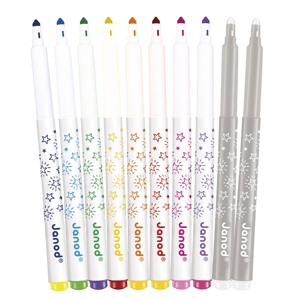 Feutres magiques x10 - colo multicolore