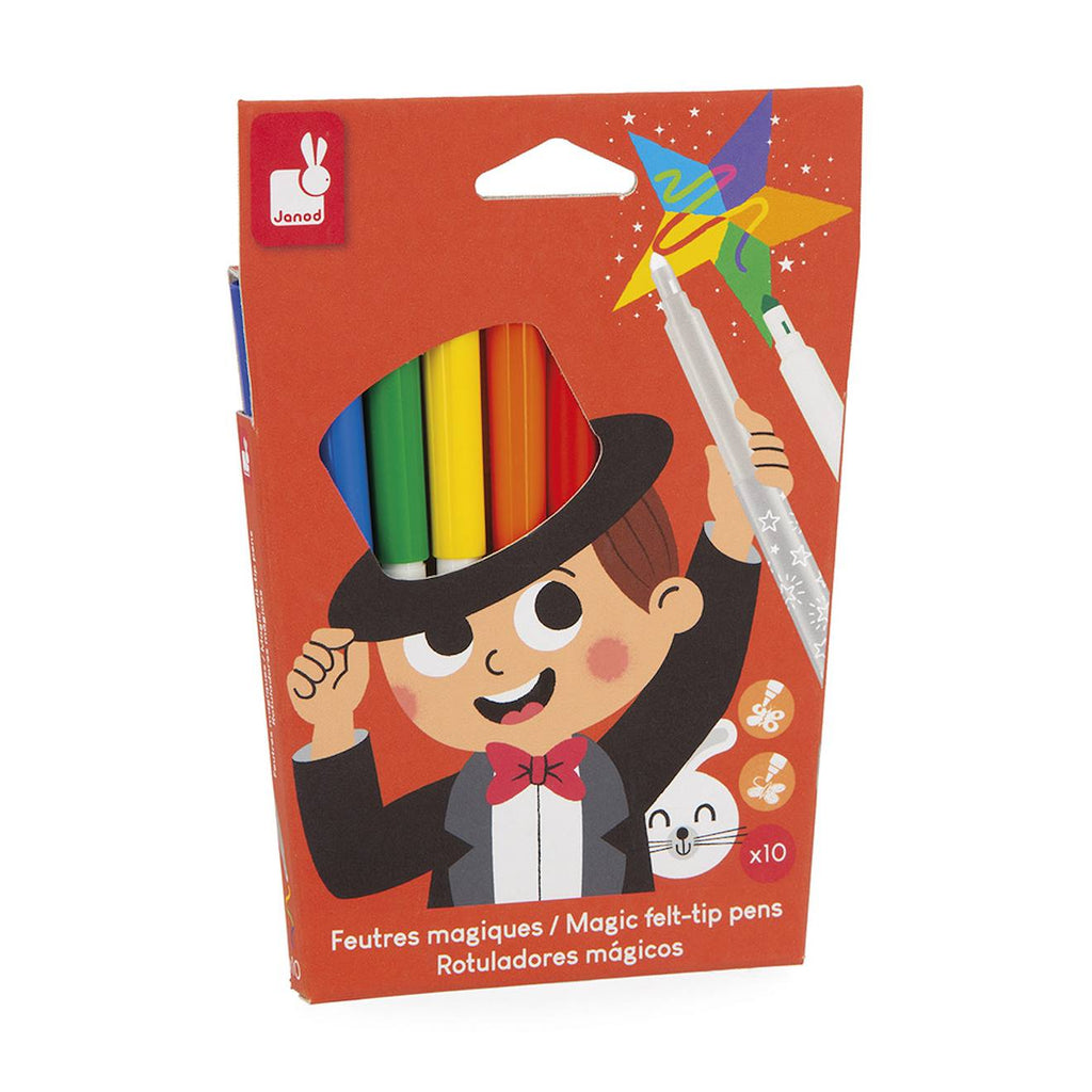 Feutres magiques x10 - colo multicolore