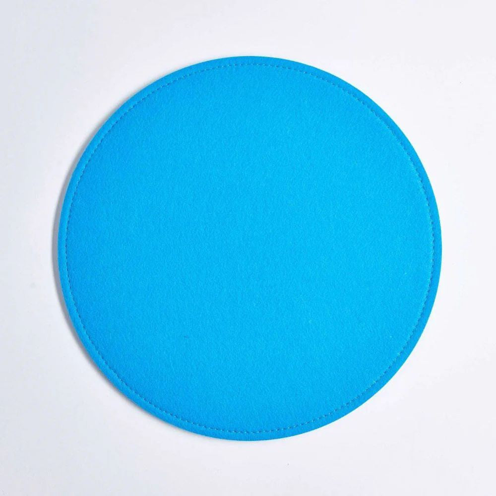 Feutrine Bleue pour Meuble en Kraft Pliable - Poufs et Tabourets Originaux