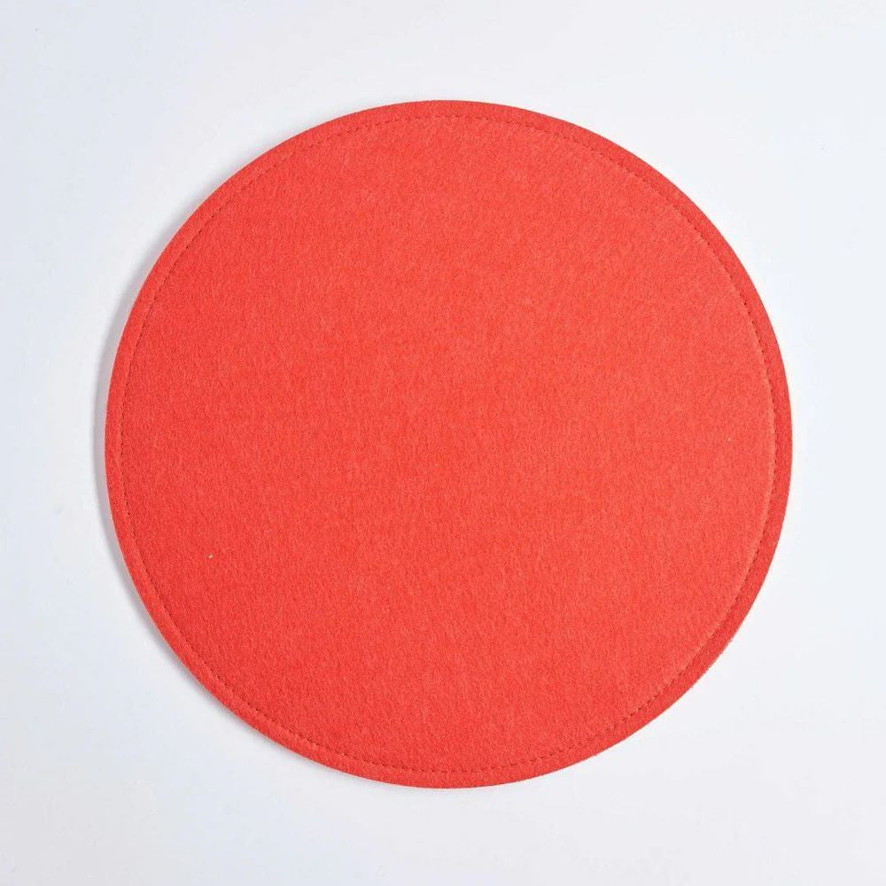 Feutrine Rouge pour Meuble en Kraft Pliable - Poufs et Tabourets Originaux