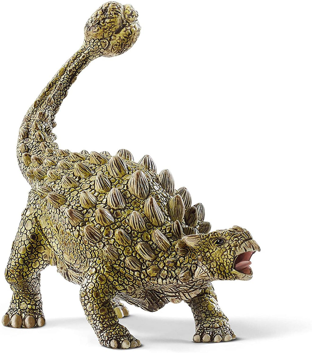 Figurine ankylosaure marron
