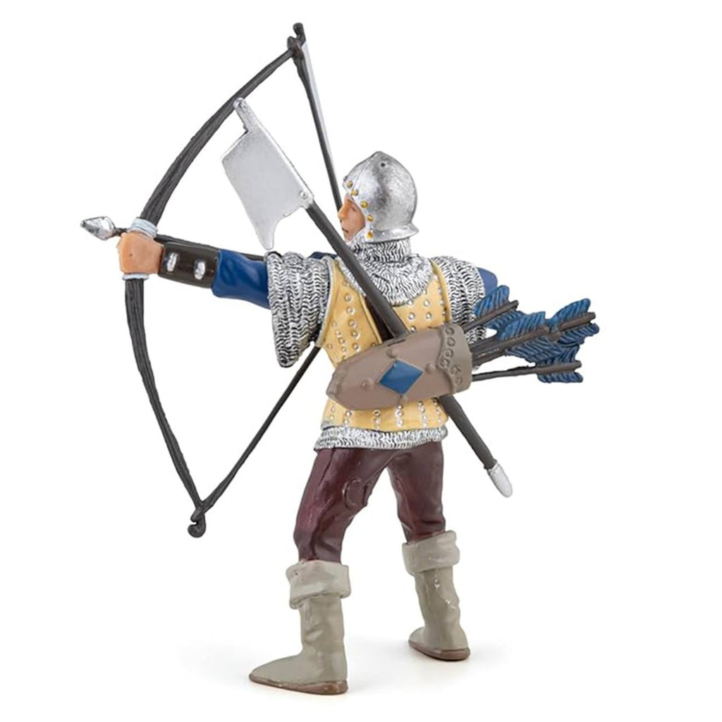 Figurine archer bleu