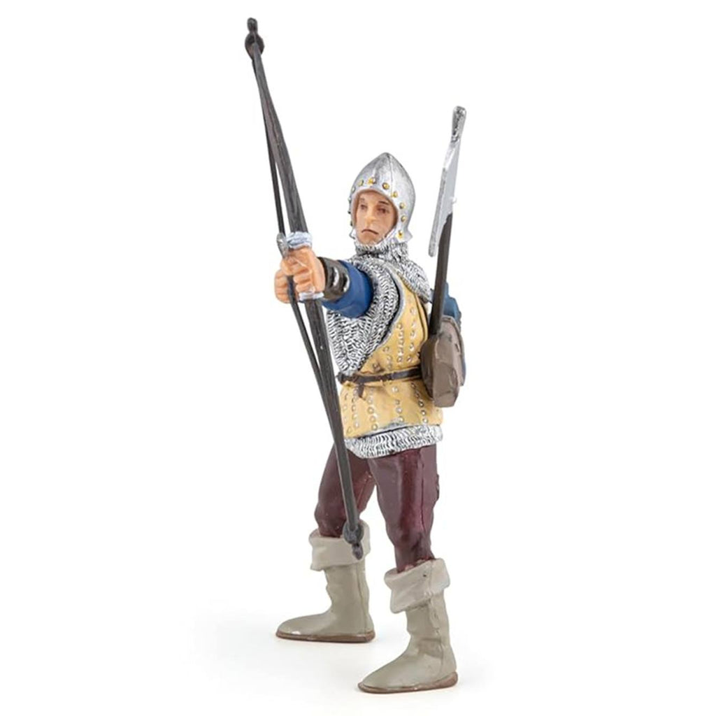 Figurine archer bleu