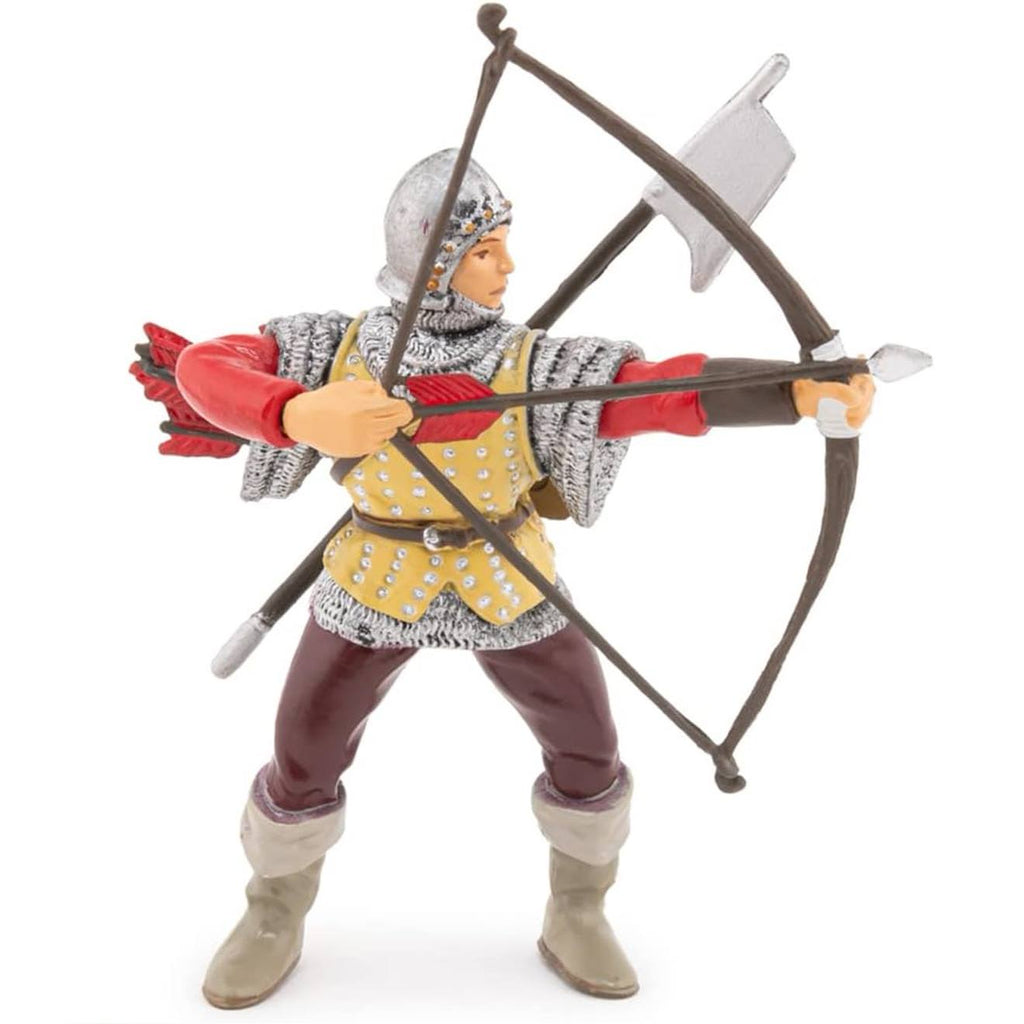 Figurine archer rouge