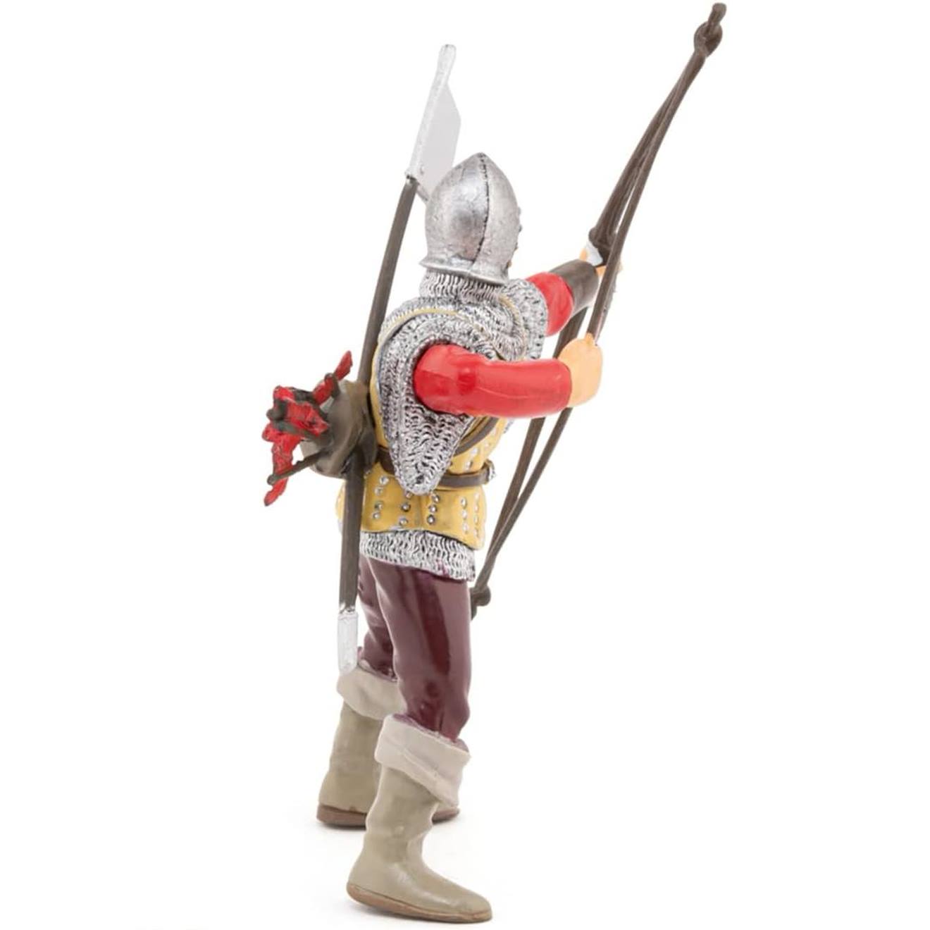 Figurine archer rouge