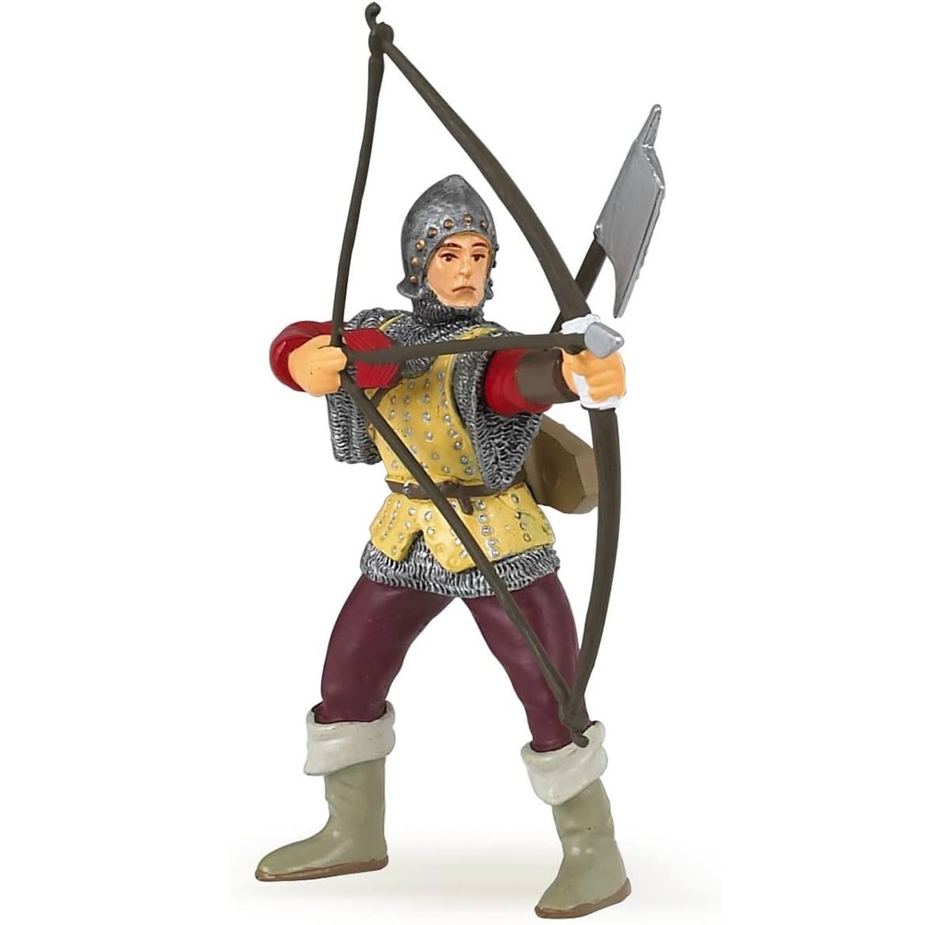 Figurine archer rouge