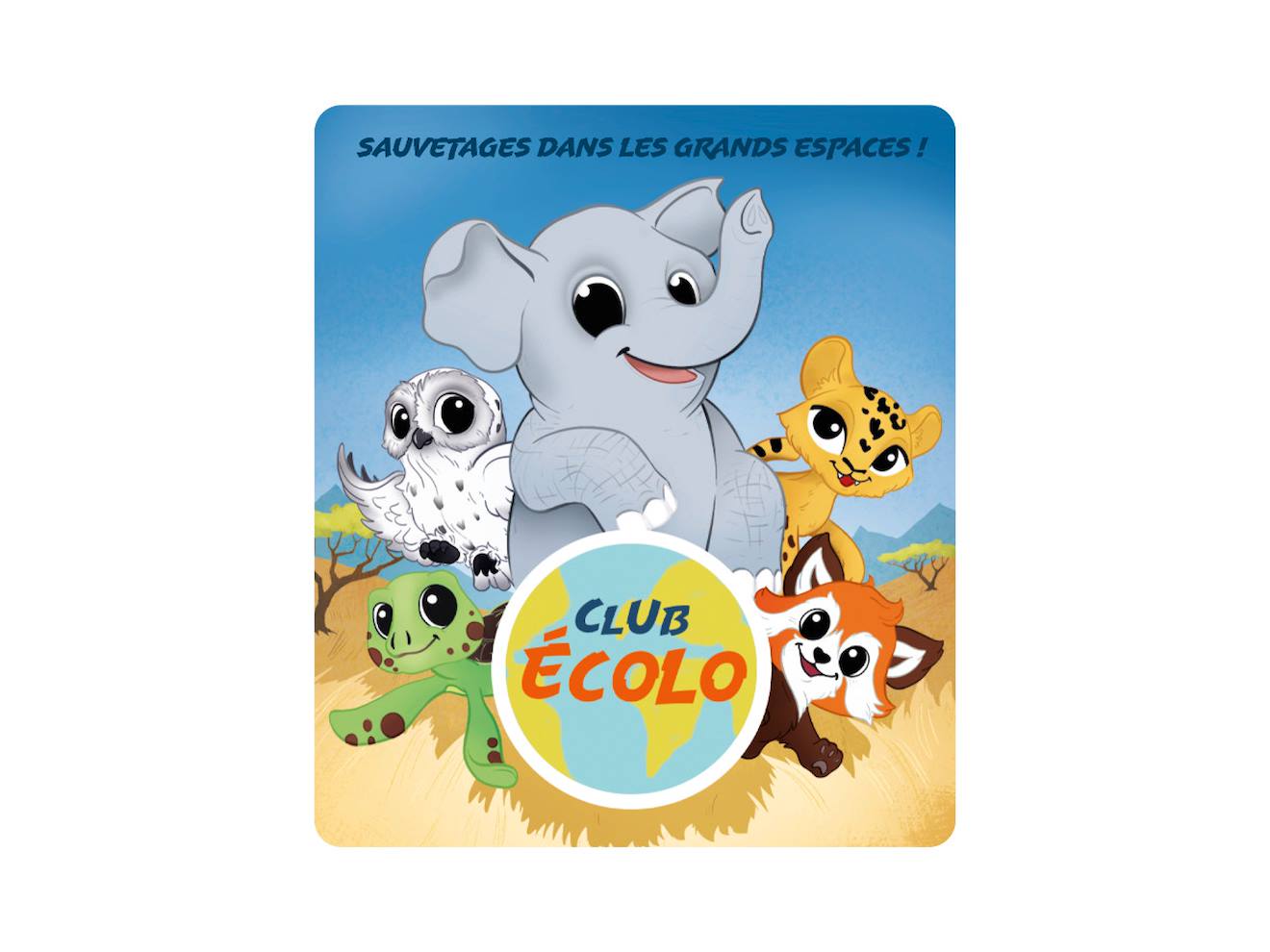 Figurine audio - club écolo - sauvetages dans les grands espaces (melha) multicolore