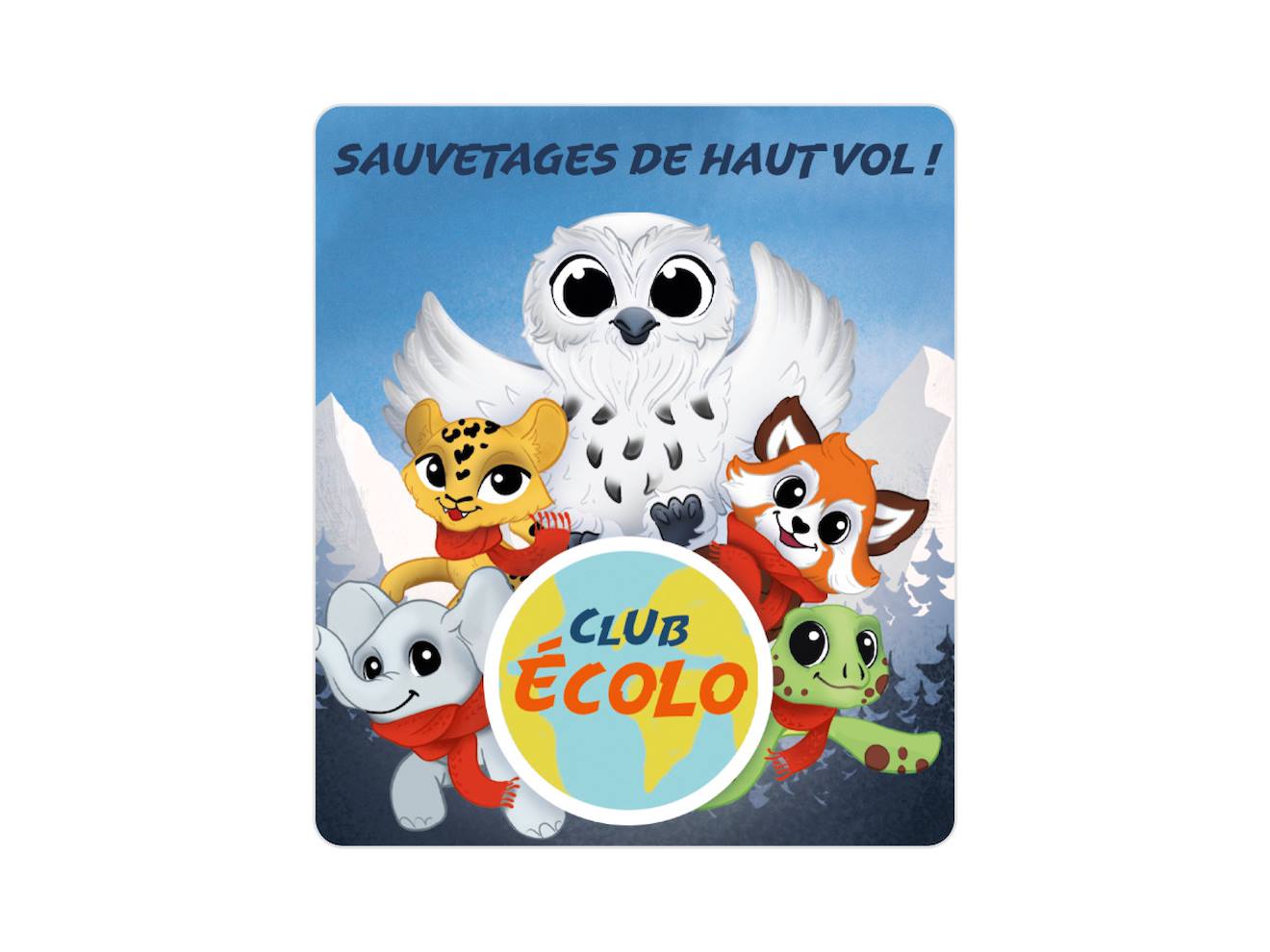 Figurine audio - club écolo - sauvetages de haut vol (john) multicolore
