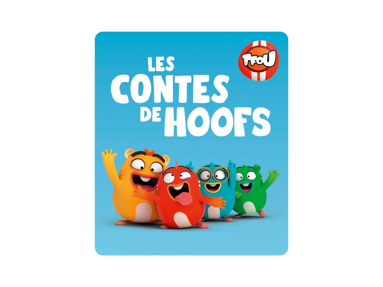 Figurine audio - contes de hoofs - zoof - pour Toniebox multicolore