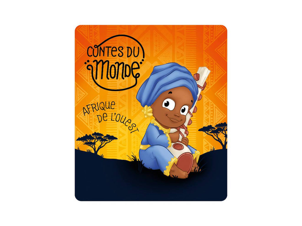 Figurine audio - contes du monde - contes d'afrique de l'ouest - pour Toniebox multicolore