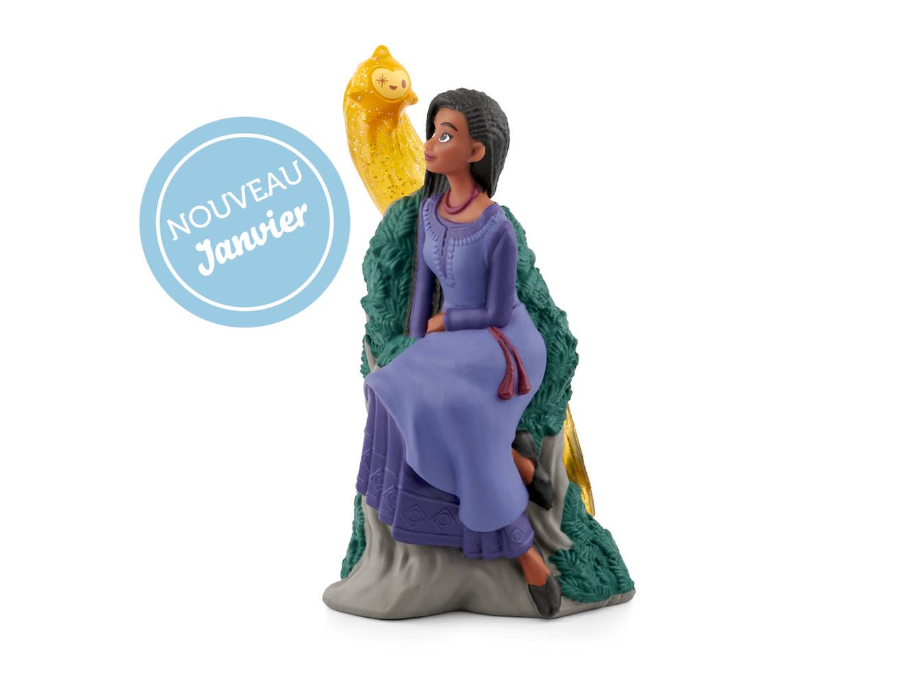 Figurine audio - Disney - Wish : asha et la bonne étoile multicolore