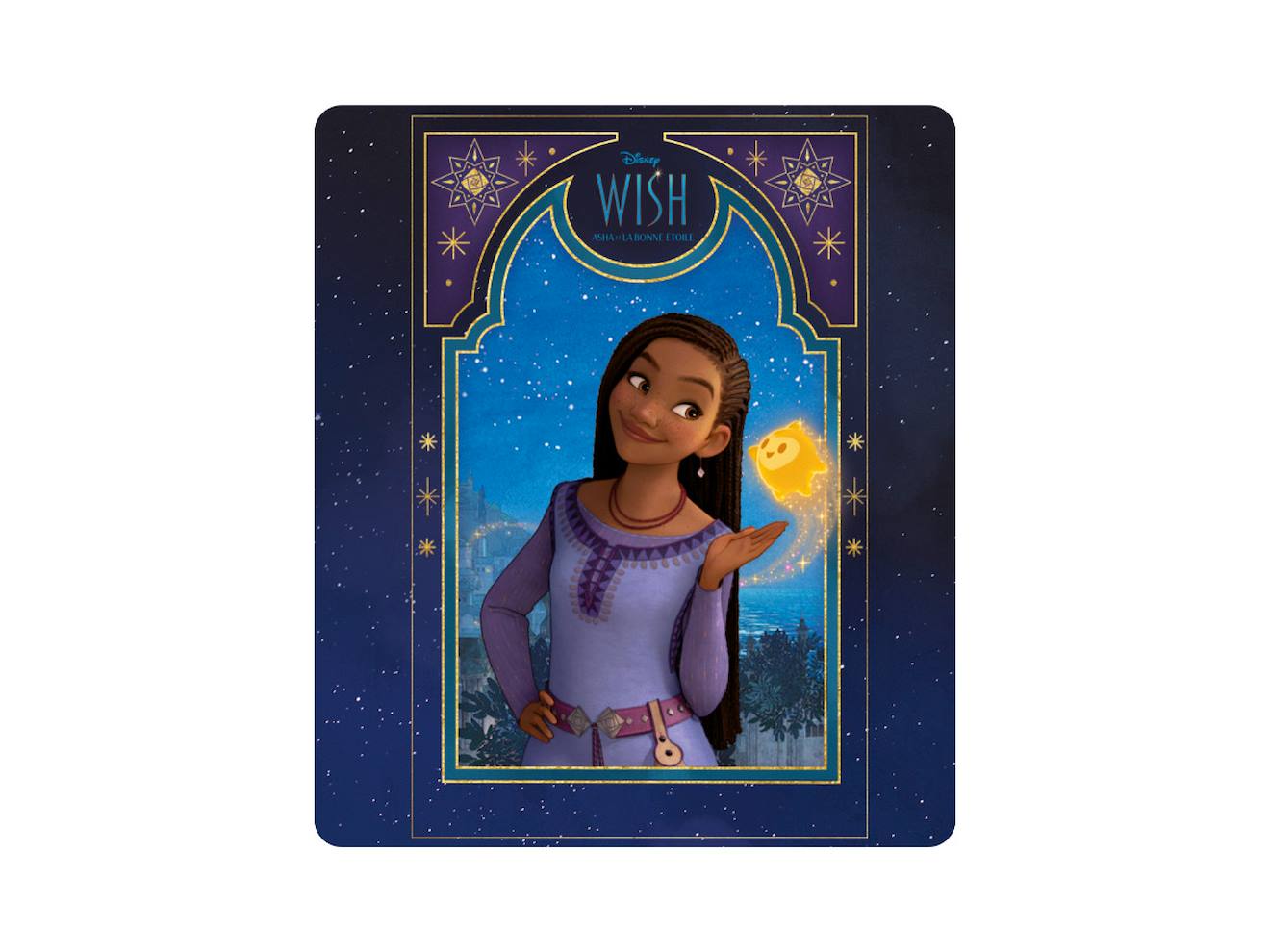 Figurine audio - Disney - Wish : asha et la bonne étoile multicolore