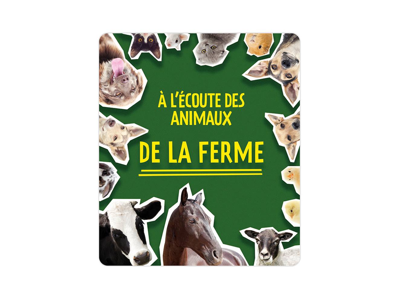 Figurine audio - docu nature - à l'écoute des animaux de la ferme - pour Toniebox multicolore