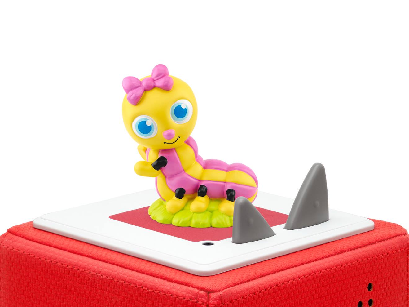 Figurine audio - drôles de petite bêtes - camille la chenille multicolore