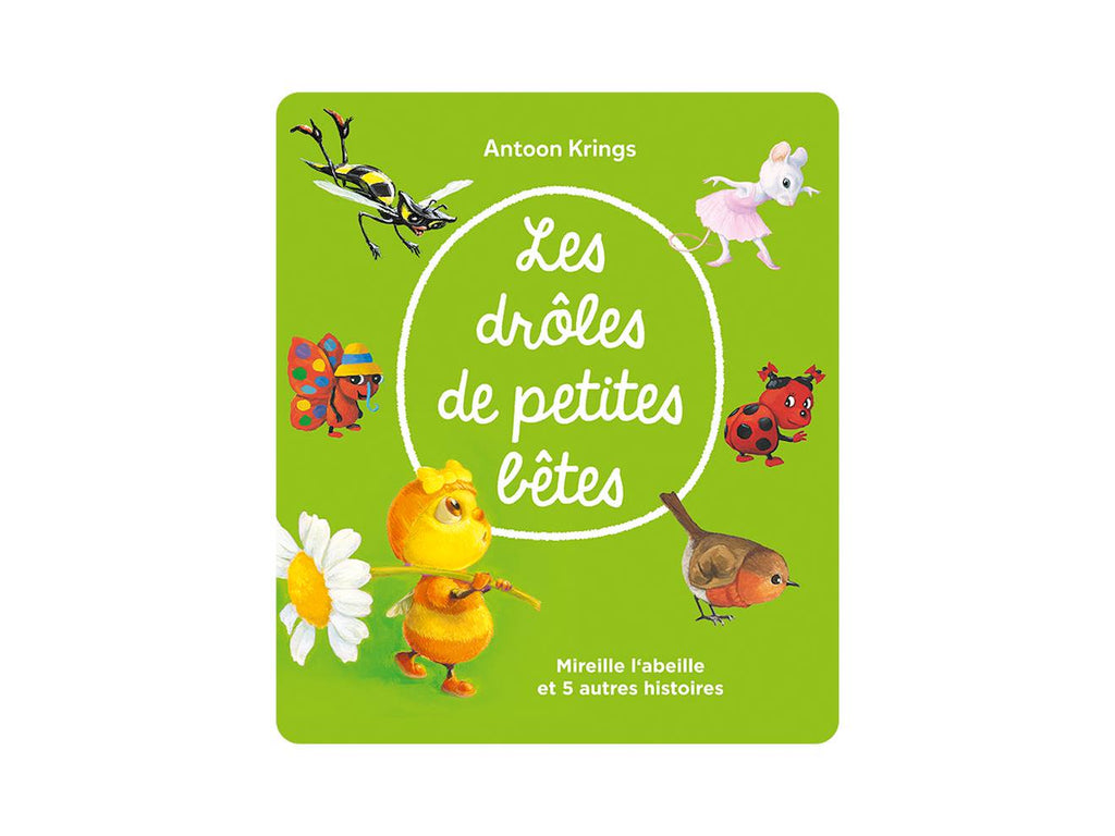 Figurine audio - drôles de petite bêtes - mireille l'abeille multicolore