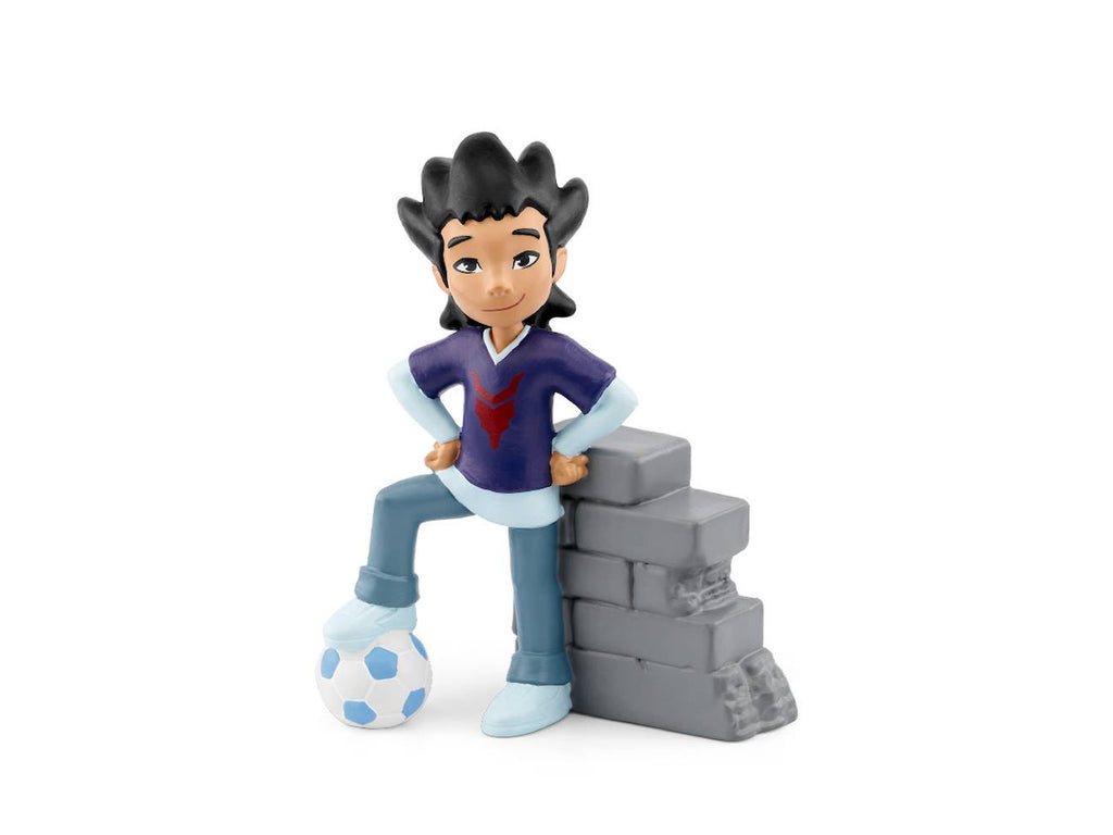 Figurine audio - foot 2 rue - petit dragon multicolore