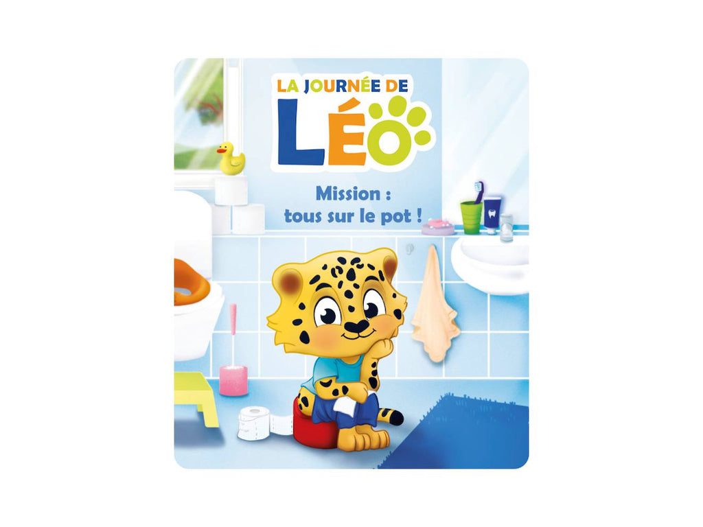 Figurine audio - la journée de léo - mission : tous sur le pot ! multicolore