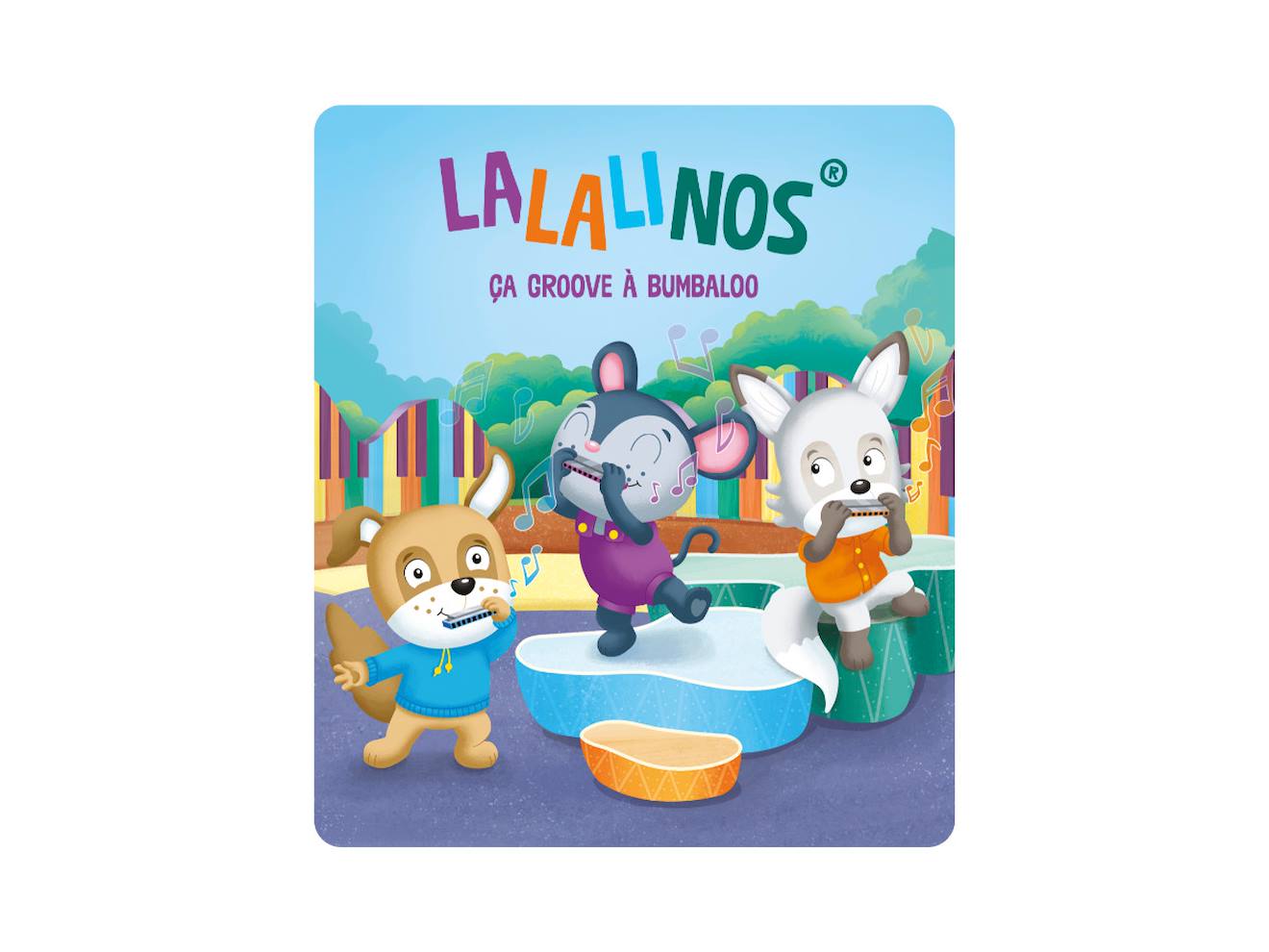Figurine audio - lalalinos - scout multicolore