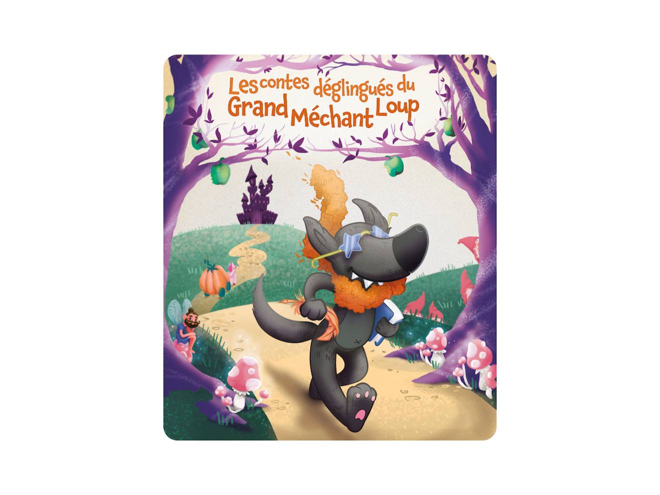 Figurine audio - les contes déglingués - du grand méchant loup - pour Toniebox multicolore