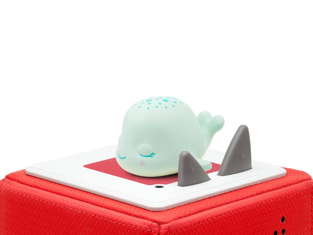 Figurine audio - les copains du dodo - doudou baleine - berceuse enchantée de l'océan multicolore