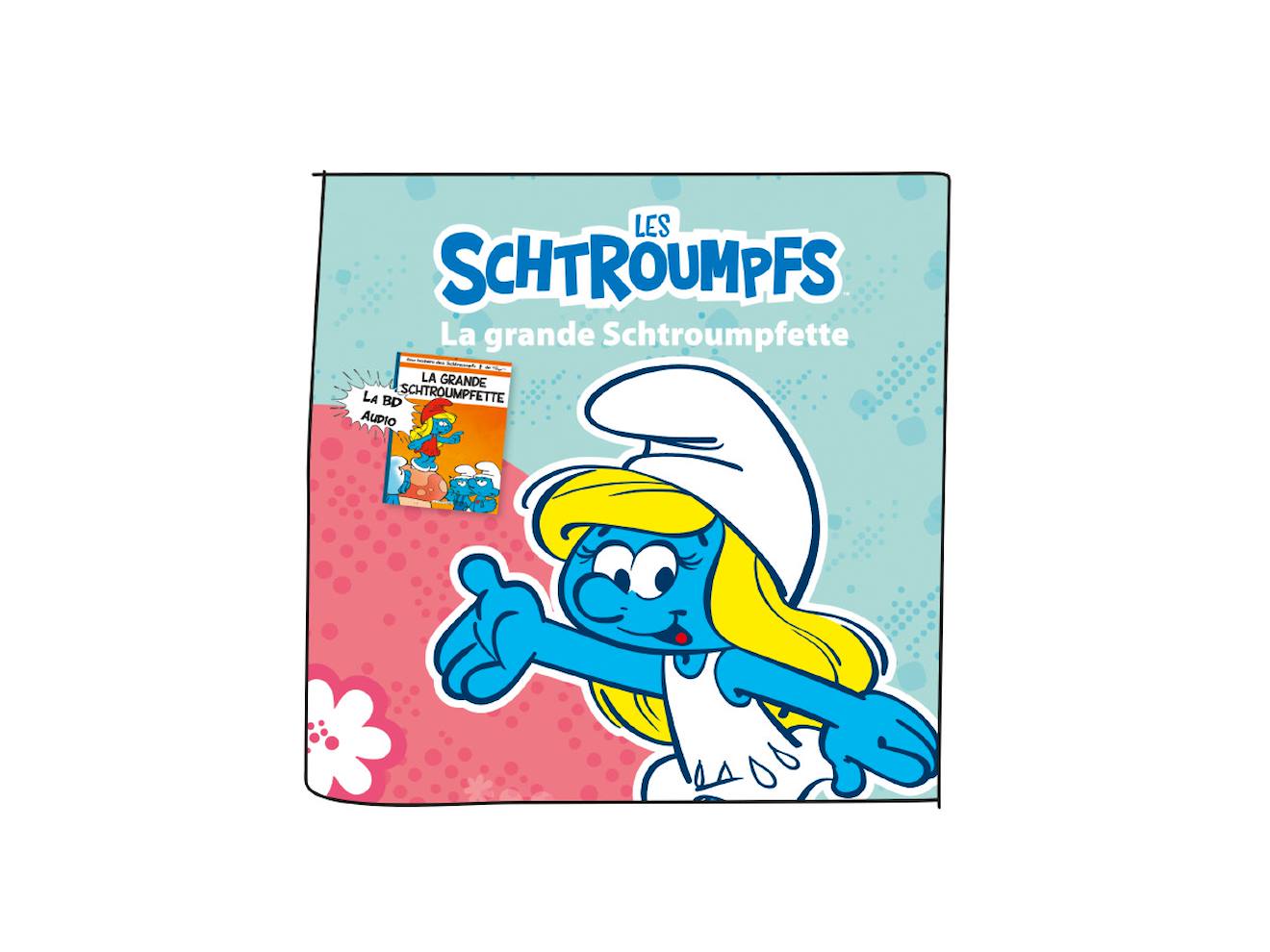 Figurine audio - les schtroumpfs - la grande schtroumpfette - pour Toniebox multicolore