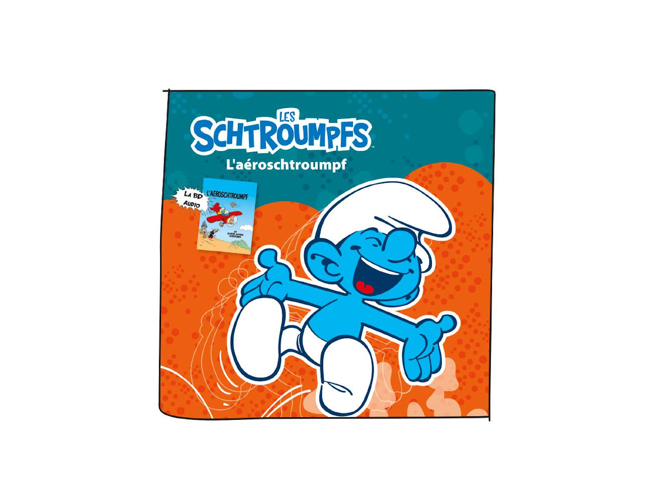 Figurine audio - les schtroumpfs - l'aéroschtroumpf - pour Toniebox multicolore