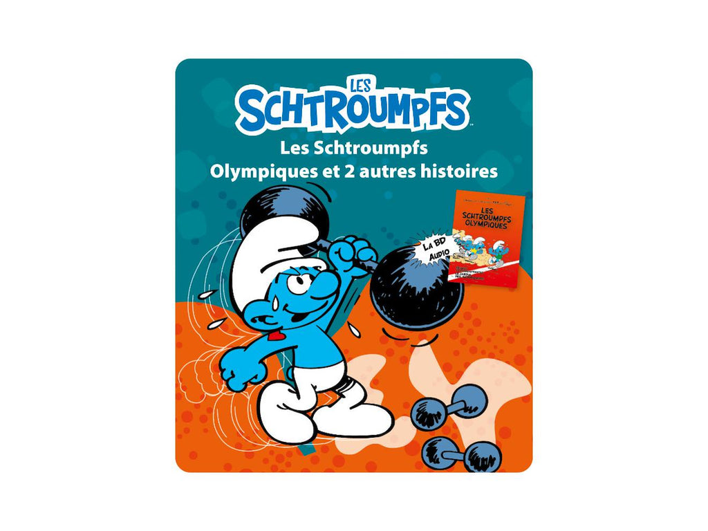 Figurine audio - les schtroumpfs - les schtroumpfs olympiques multicolore