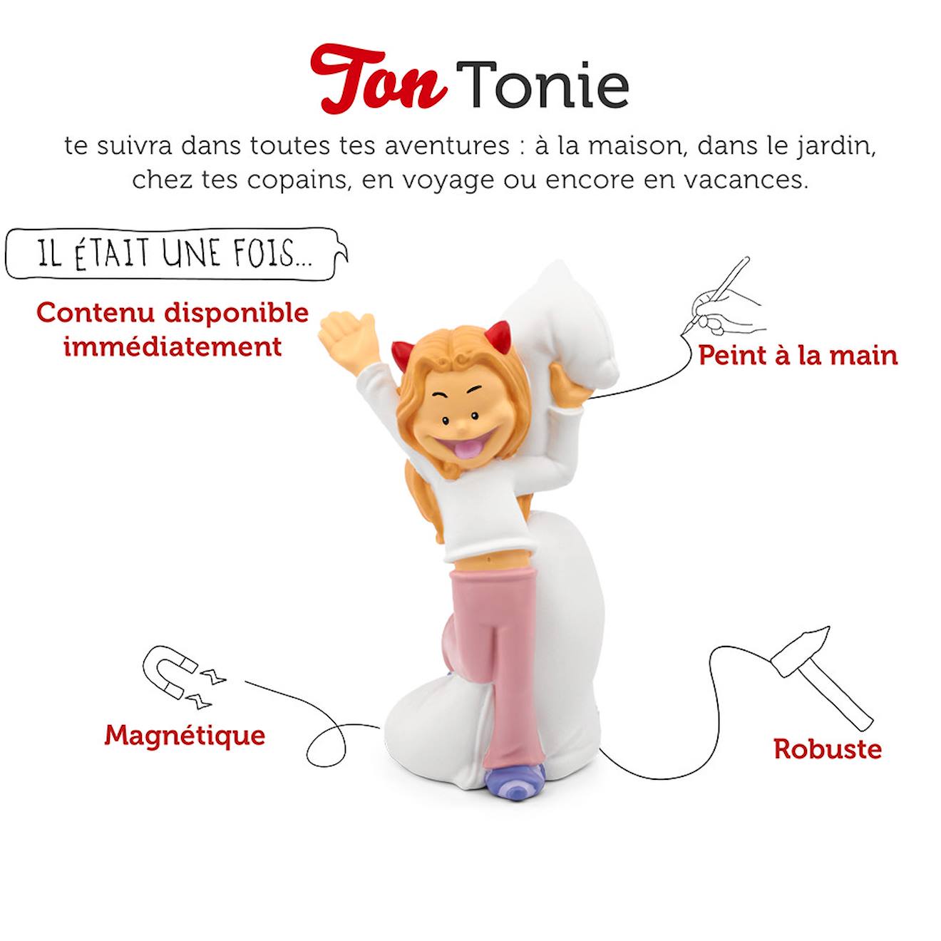 Figurine audio - les sisters - marine multicolore