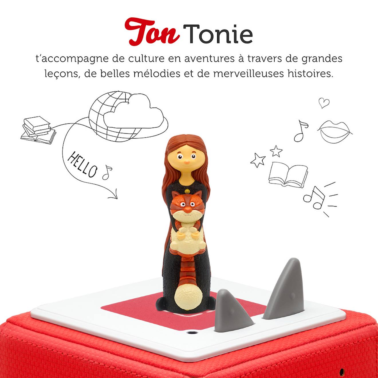 Figurine audio - marlène jobert raconte - pour Toniebox multicolore